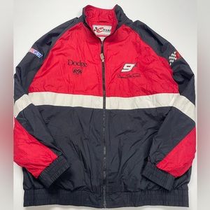 Bill Elliot #9 Chase Authentic’s Dodge Racing Jacket Size L